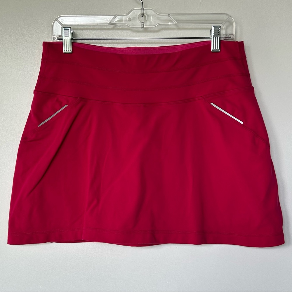 Athleta Relay Hot Pink Tennis Skirt